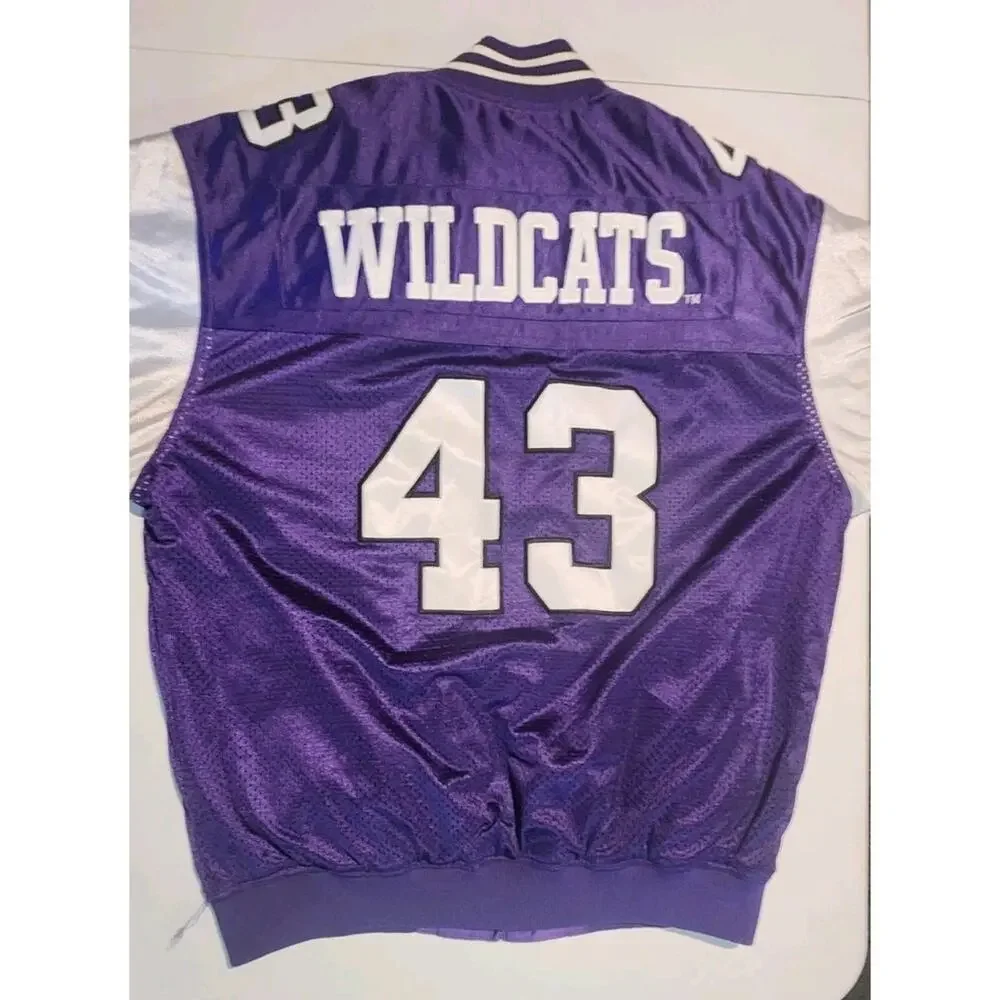 K State Wildcats Extreme Fanz Size 2XL Reversible Jacket Jersey Coat XXL